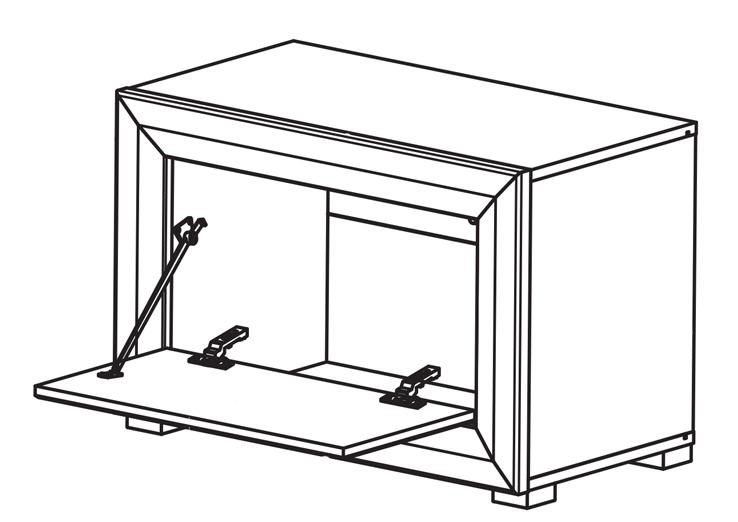 Тумба для обуви  Malta BUT1D/70