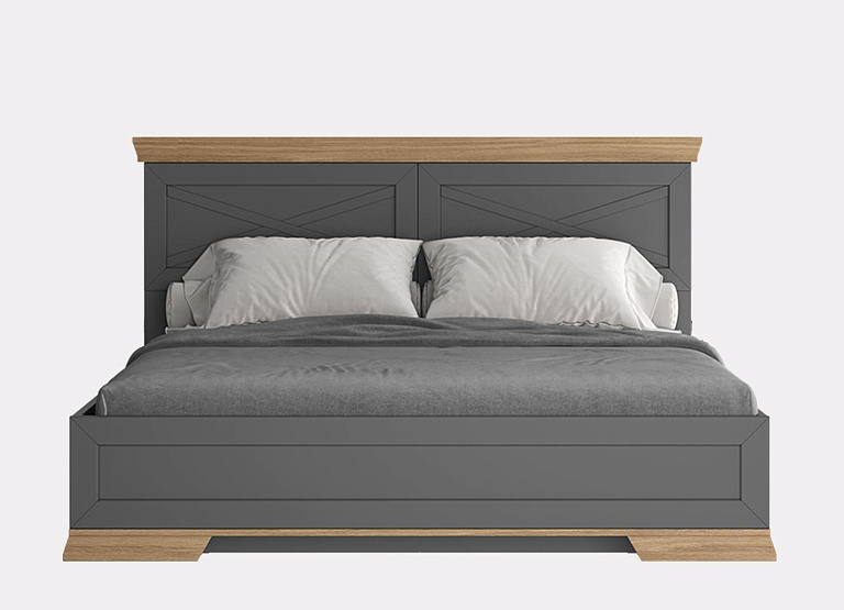 Кровать  Marselle Дымчатый алмаз LOZ/160х200