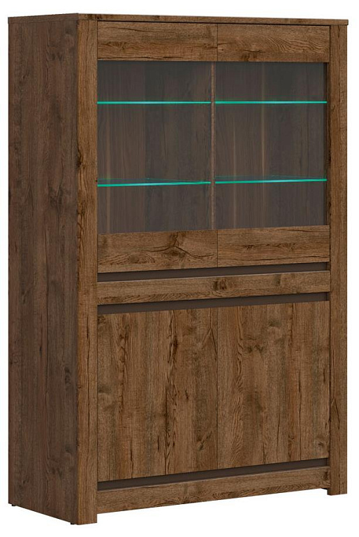 Шкаф с подсветкой  Kada REG2W2D