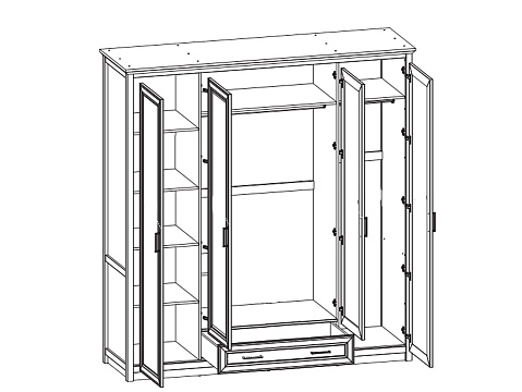 Шкаф SZF2D2L1S