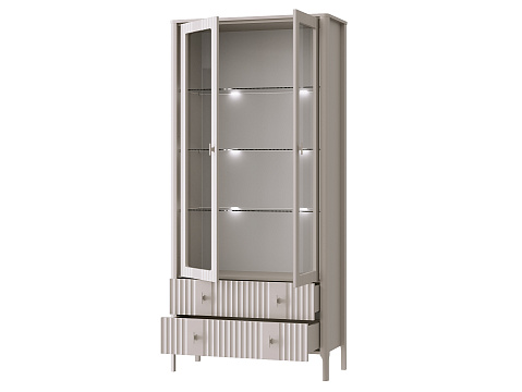 Шкаф с подсветкой REG2W2S